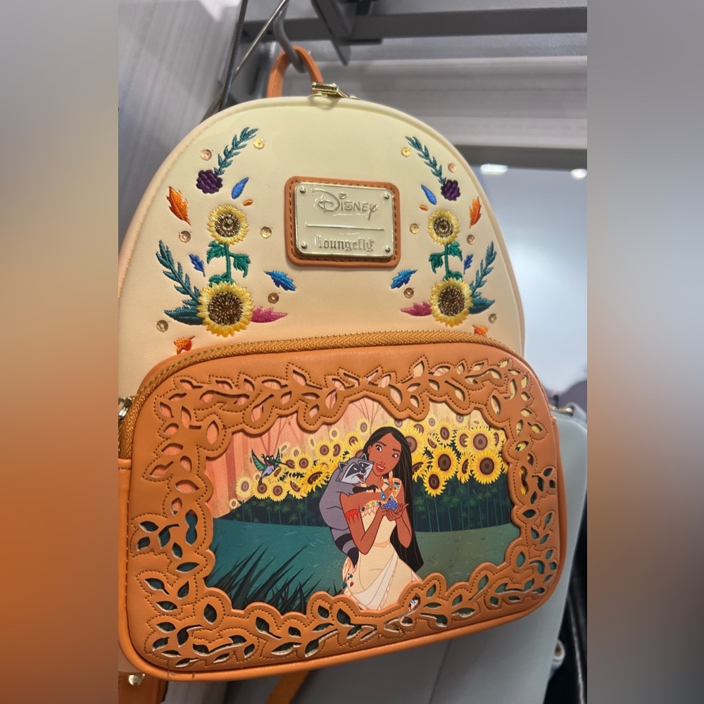 Pocahontas Disney Loungefly Mini Backpack NWT
